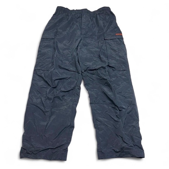 B.U.M. Equipment Other - B.U.M. Equipment Mens Navy Blue Cargo Track Pants Lined Vintage baggy